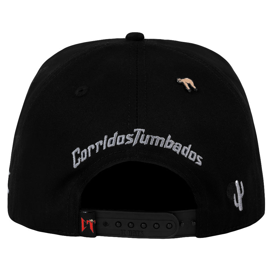 JC HATS CT BLACK/RED