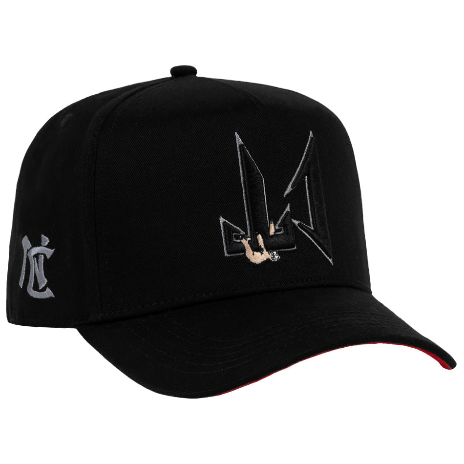 JC HATS CT BLACK/RED